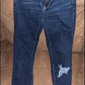 american eagle skinny jeans, size 0